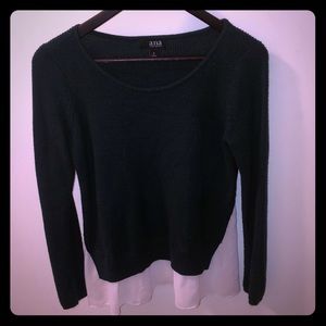 Layered Blouse Sweater